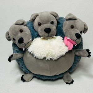9” Squishables Cerberus Plush Fantasy Unique Plush